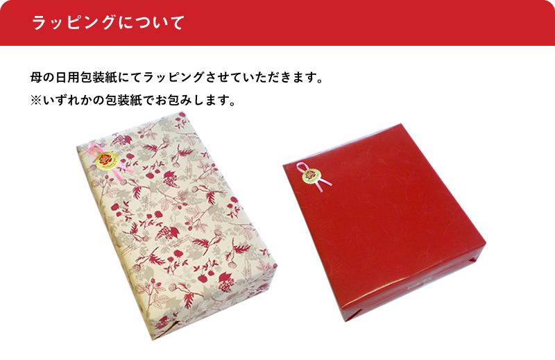 ラッピングについて
