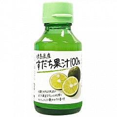 徳島県産すだち果汁100% 100ml【446】