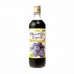 【3月以降出荷】【定期便】ブルーベリー100%ジュース720ml 毎回3本～【486】